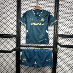Olympique Marseille 2024/25 Away Kids Kit