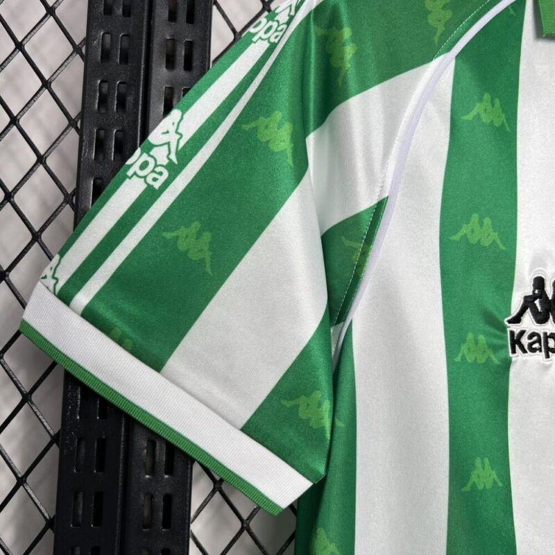 Real Betis 1995/97 Home Retro Jersey - Image 3