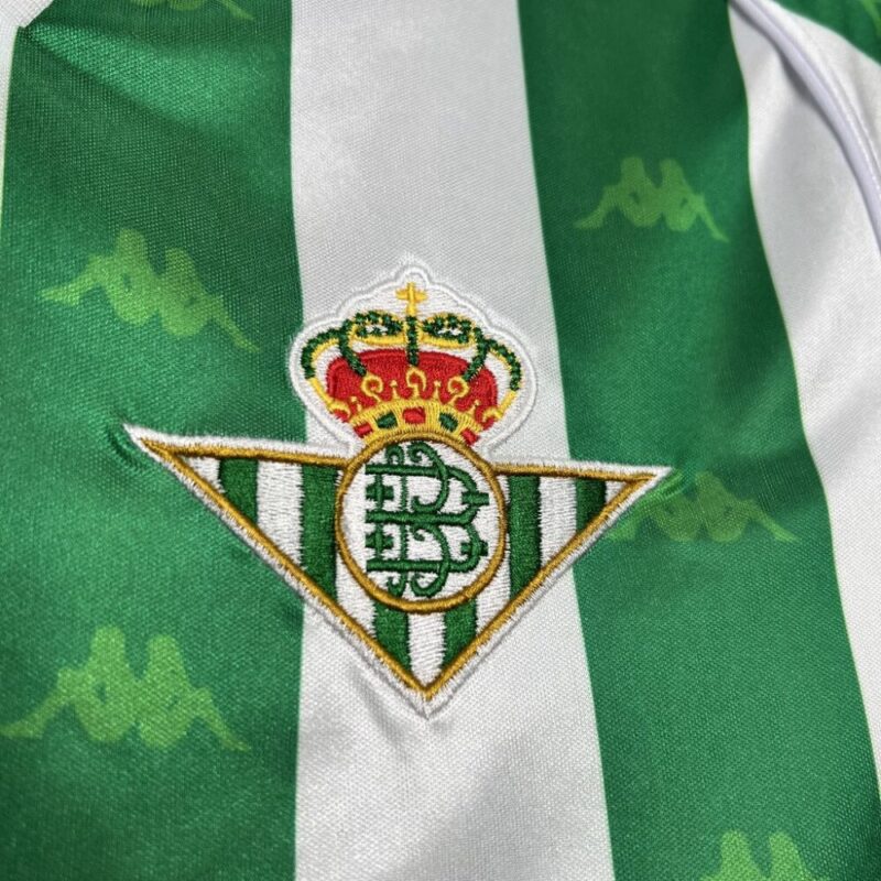 Real Betis 1995/97 Home Retro Jersey - Image 7