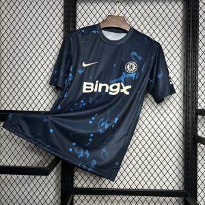 Chelsea 2024/25 Dark blue Pre-match training Jersey