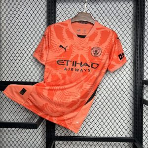Manchester City 2024/25 Jersey Orange Color