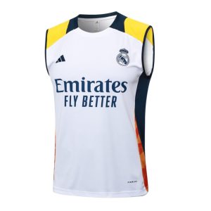 Real Madrid 2024/25 White Tank Top Jersey