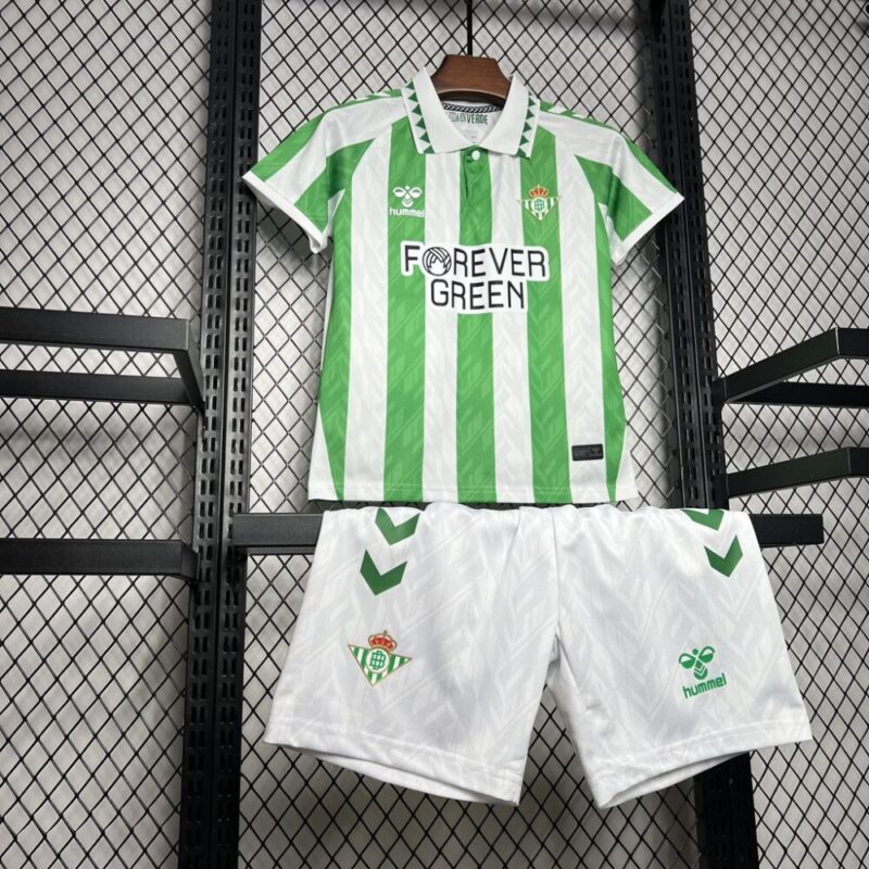 Real Betis 2024/25 Home Kids Kit - Image 9