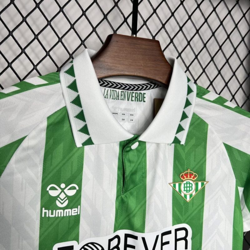 Real Betis 2024/25 Home Kids Kit - Image 8