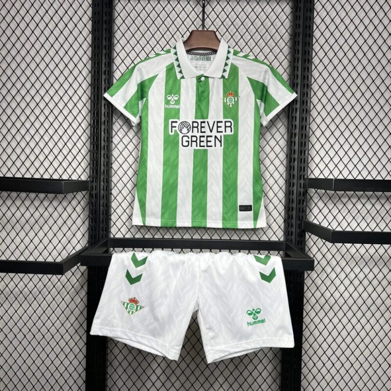 Real Betis 2024/25 Home Kids Kit