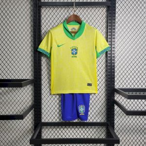 Brazil 2024/25 Home Kids Kit