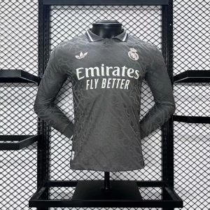 Real Madrid 2024/25 Third Long Sleeves Jersey Player Version