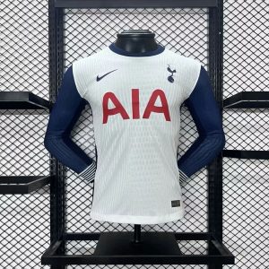 Tottenham Hotspur 2024/25 Home Long Sleeves Jersey Player Version