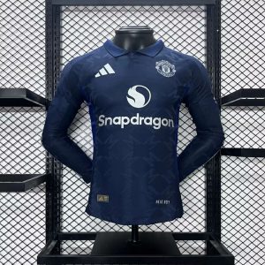 Manchester United 2024/25 Away Long Sleeves Jersey Player Version