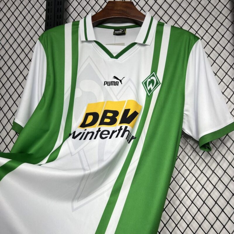 Werder Bremen 1996/97 Home Retro Jersey - Image 7