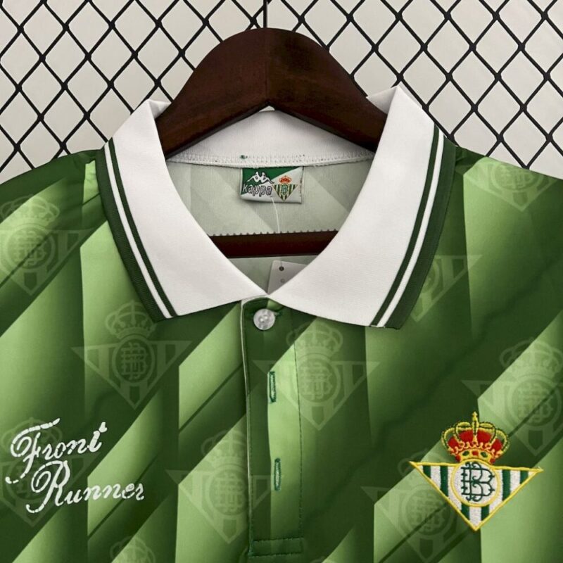 Real Betis 1991/92 Away Retro Jersey - Image 7