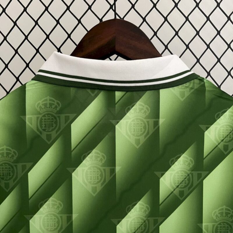 Real Betis 1991/92 Away Retro Jersey - Image 4