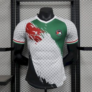 CD Palestino 2024/25 Maillot DKALI White Jersey Player Version