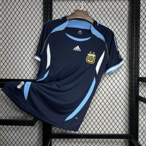 Argentina 2006 World Cup Away Retro Jersey