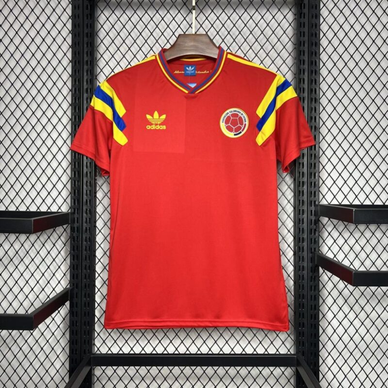 Colombia 1990 Away Retro Jersey - Image 3