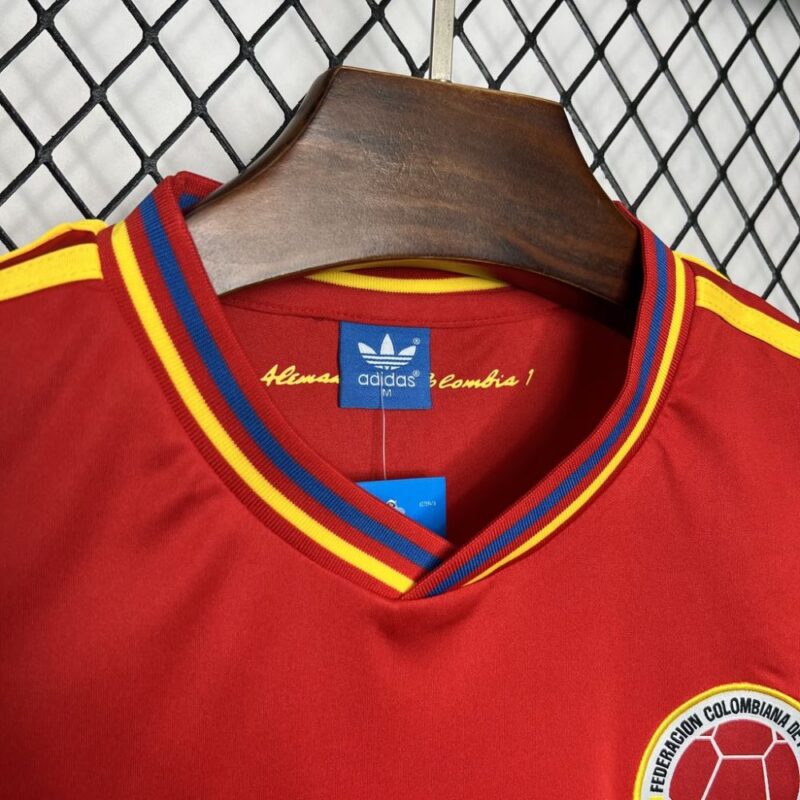 Colombia 1990 Away Retro Jersey - Image 4