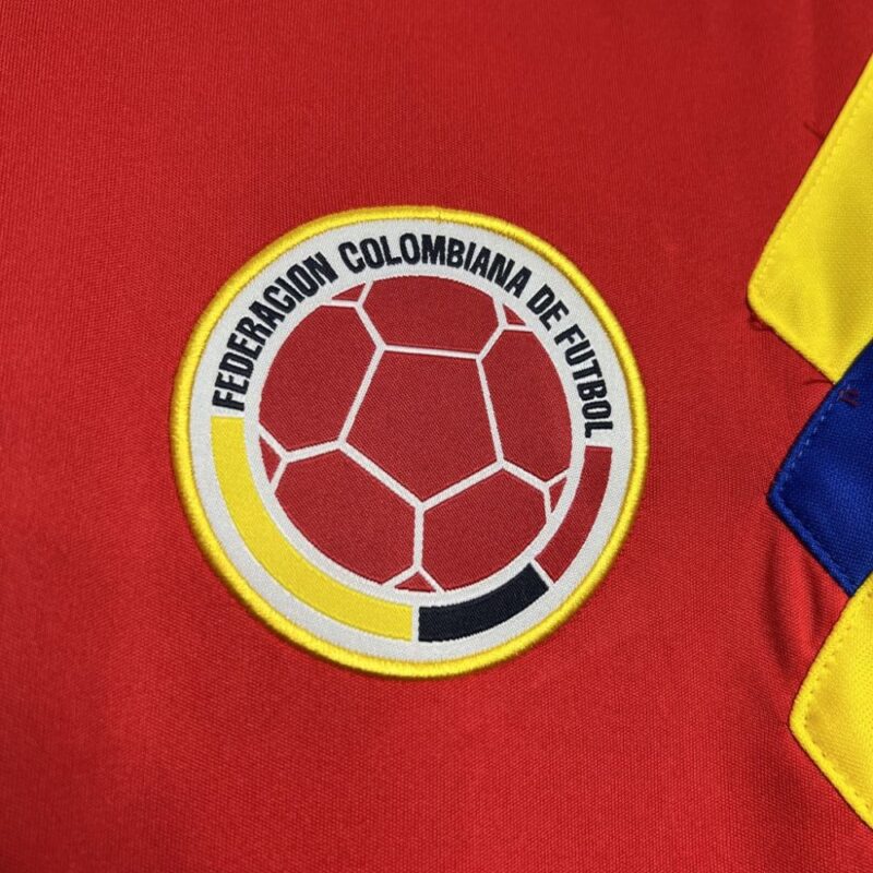 Colombia 1990 Away Retro Jersey - Image 7