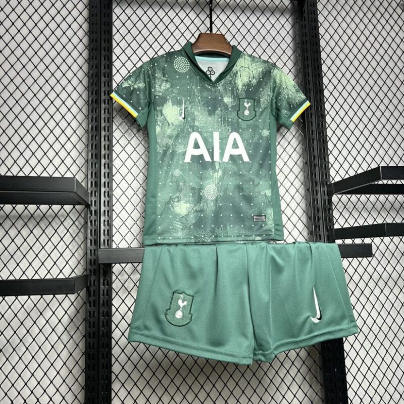 Tottenham Hotspur 2024/25 Third Kids Kit - Image 3
