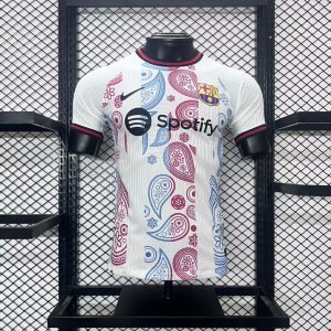 Barcelona 2024/25 Special Edition White Jersey Player Version