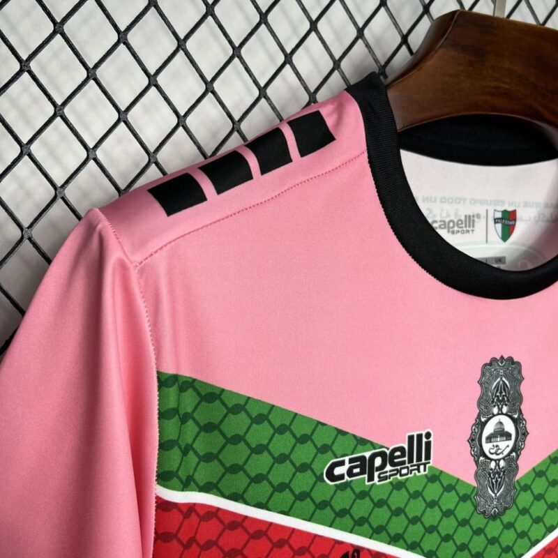 CD Palestino 2024/25 Pink Graffiti Jersey - Image 6