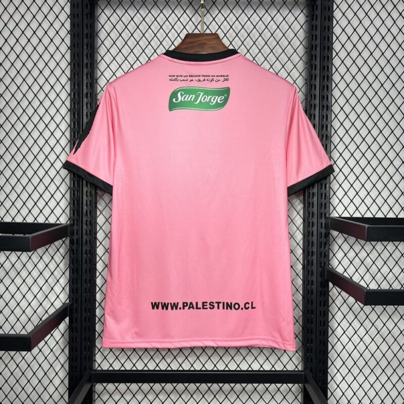 CD Palestino 2024/25 Pink Graffiti Jersey - Image 2