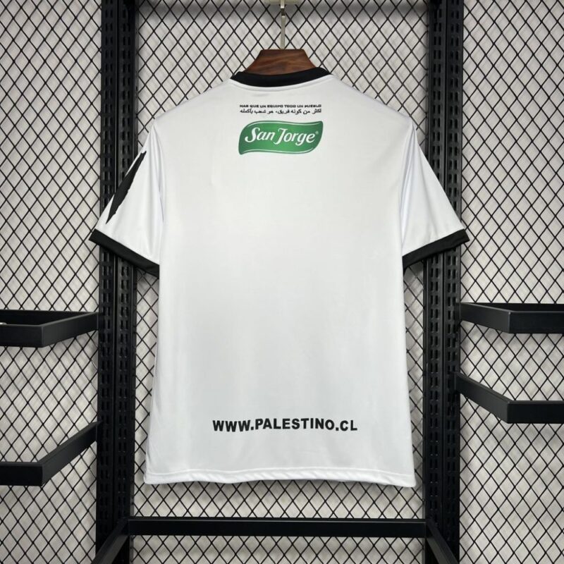 CD Palestino 2024/25 White Graffiti Jersey - Image 2