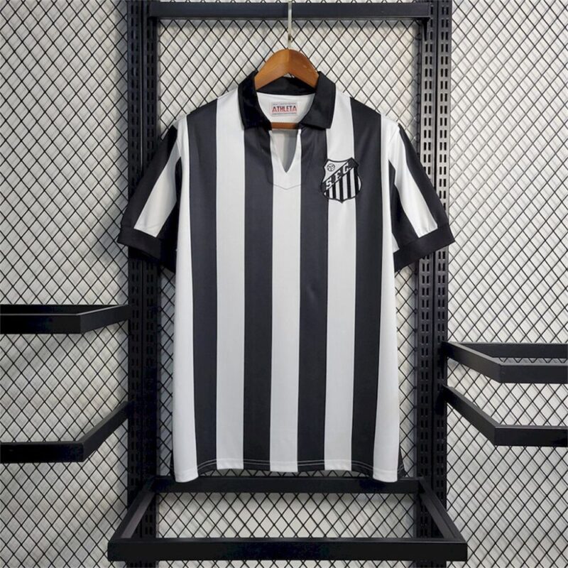 Santos 1958 Away Retro Jersey - Image 4