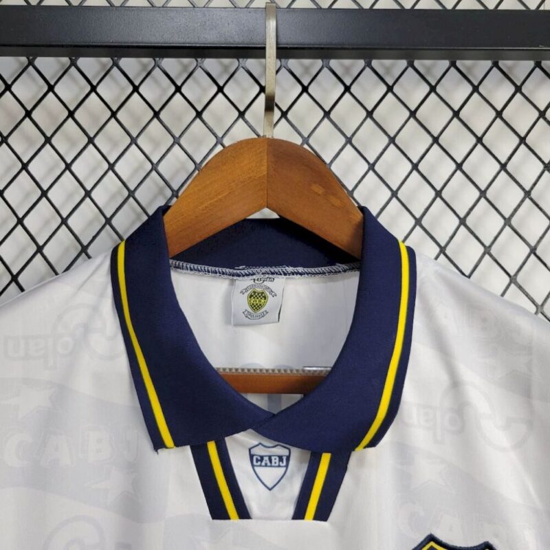Boca Juniors 1995/96 Away Retro Jersey - Image 4