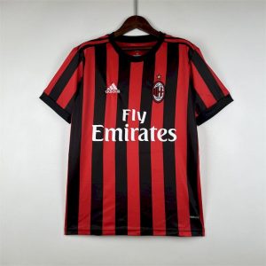 AC Milan 2017/18 Home Retro Jersey