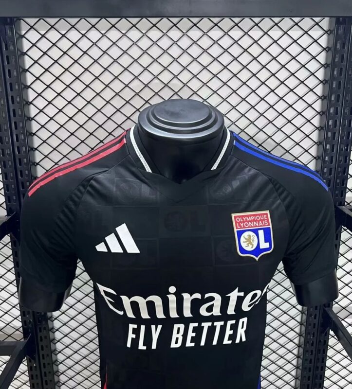 Olympique Lyonnais 2024/25 Away Jersey Player Version - Image 3