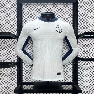 Inter Milan 2024/25 Away Long Sleeves Jersey Player Version