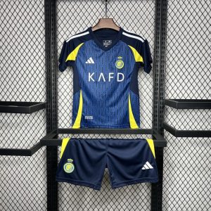 Al-Nassr 2024/25 Away Kids Kit
