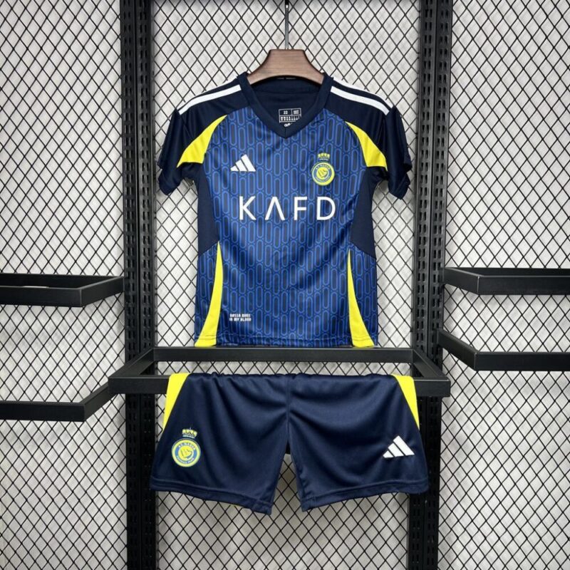 Al-Nassr 2024/25 Away Kids Kit