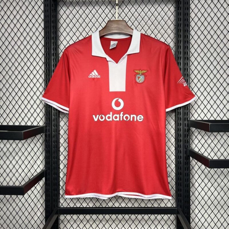 Benfica 2004/05 Home Retro Jersey - Image 9