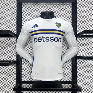 Boca Juniors 2024/25 Away Long Sleeves Jersey Player Version