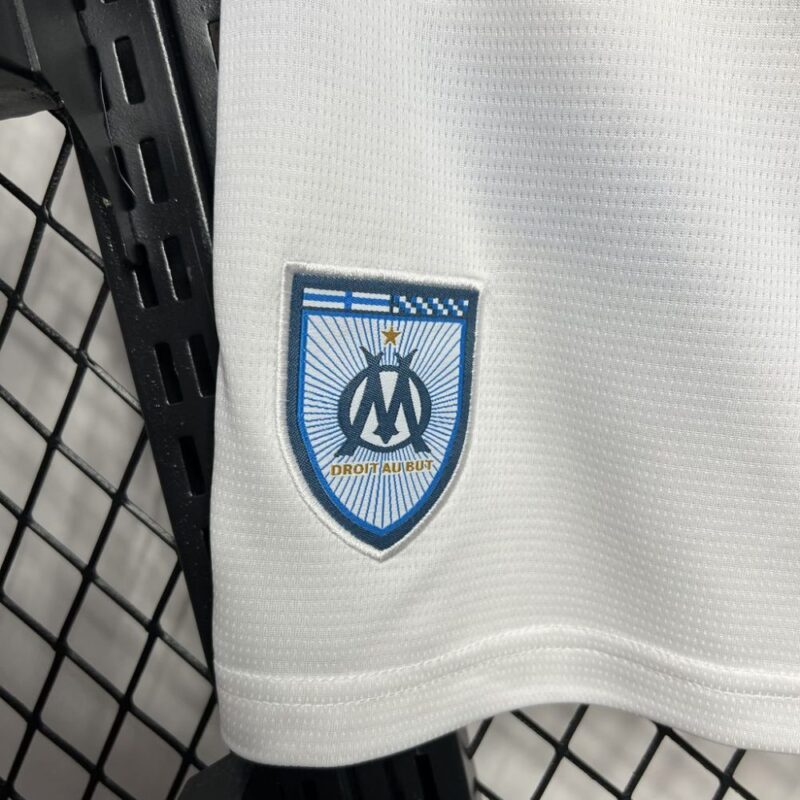 Olympique Marseille 2024/25 Home Shorts - Image 4