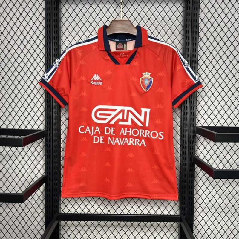 Osasuna 1996/97 Home Retro Jersey - Image 7