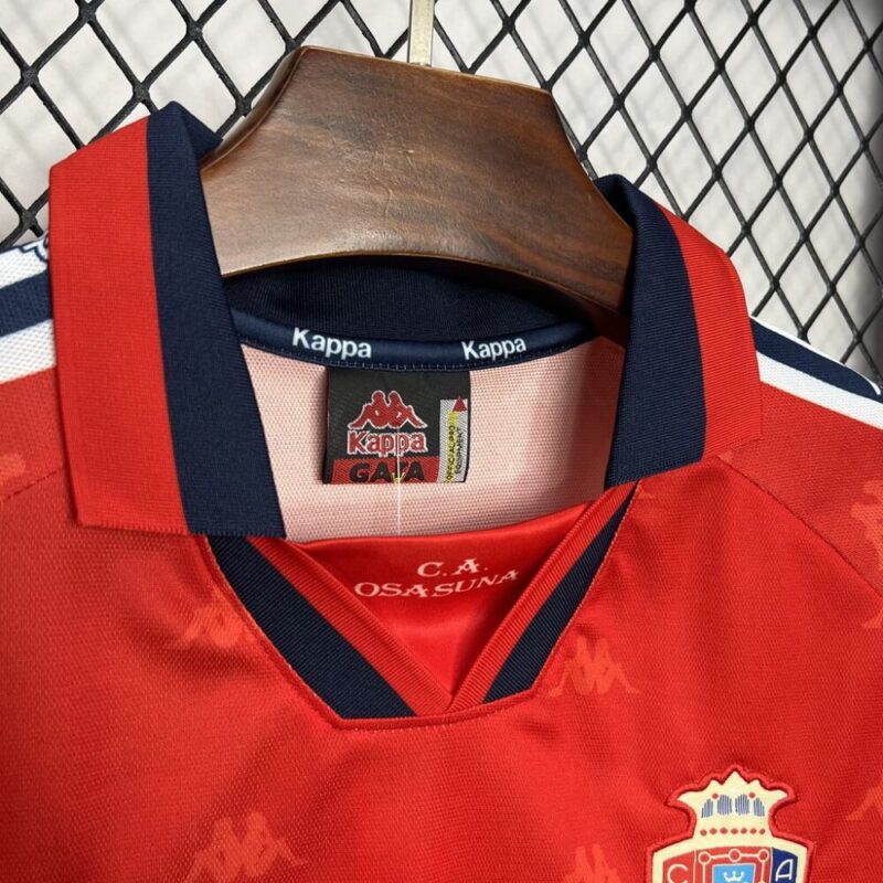 Osasuna 1996/97 Home Retro Jersey - Image 6