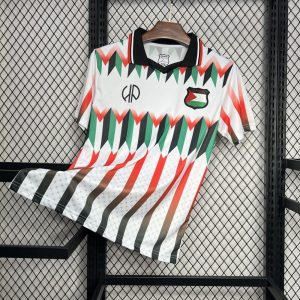 CD Palestino 2024/25 Hypepeace Joint Edition White Retro Jersey