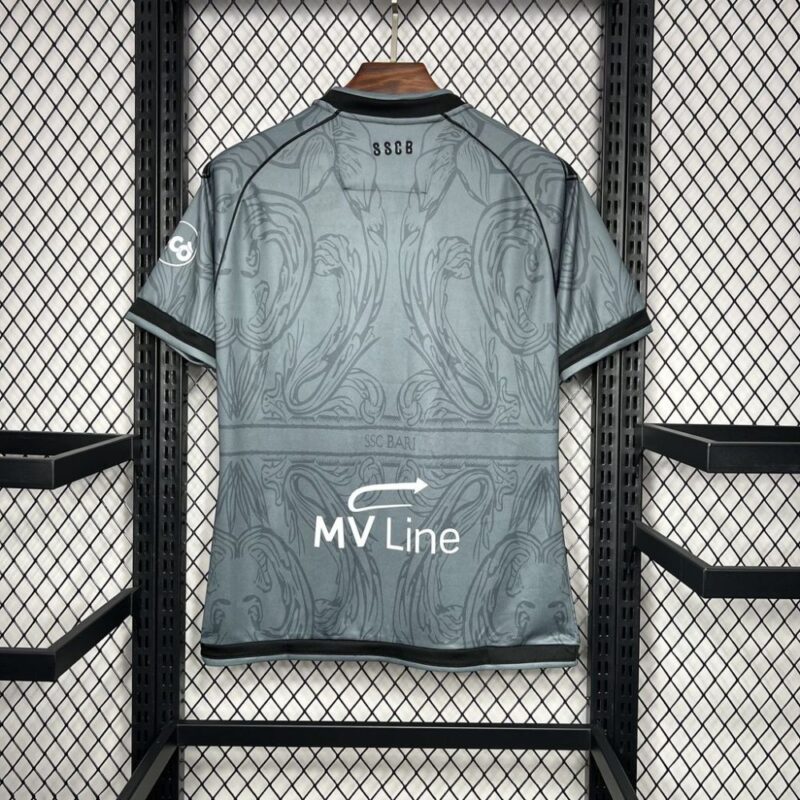 SSC Bari 2024/25 Grey Jersey - Image 2