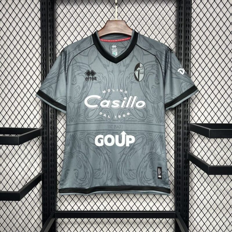 SSC Bari 2024/25 Grey Jersey - Image 8