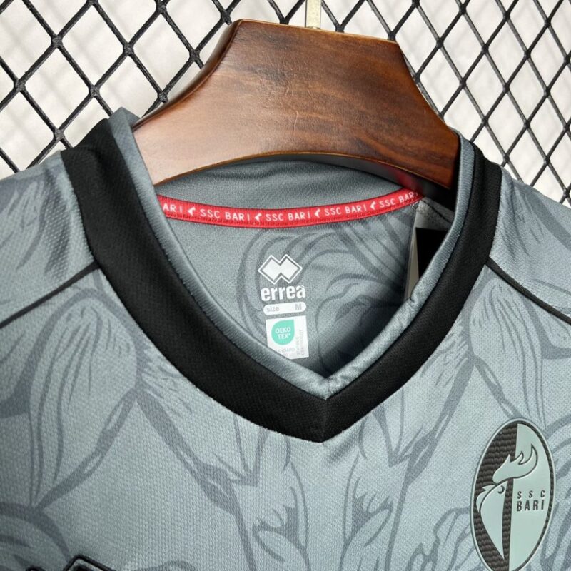 SSC Bari 2024/25 Grey Jersey - Image 3