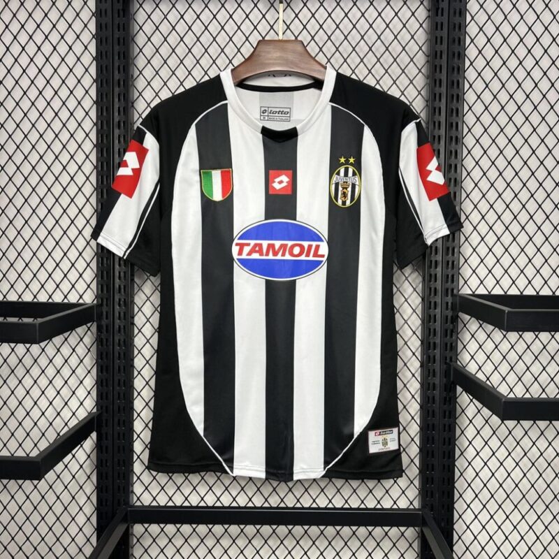 Juventus 2002/03 Home Champions Leagues Retro Jersey - Image 8