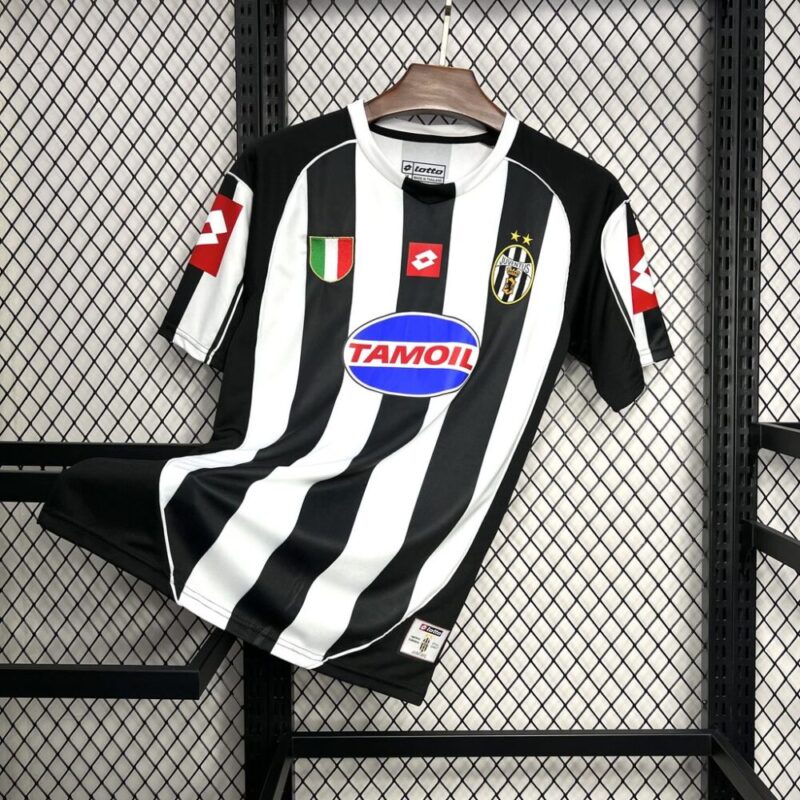 Juventus 2002/03 Home Champions Leagues Retro Jersey