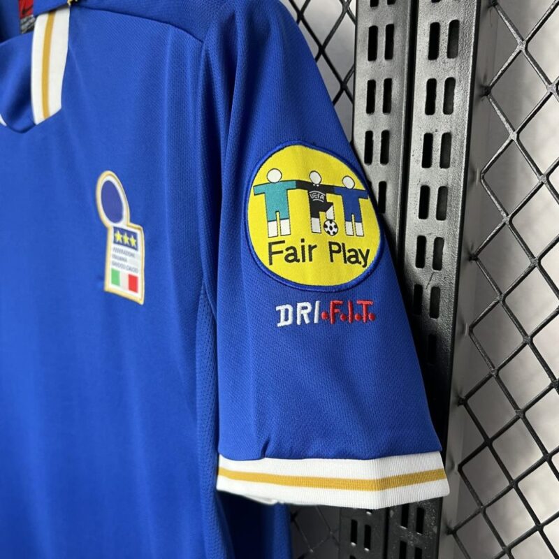 Italy 1996 Home Retro Jersey - Image 3