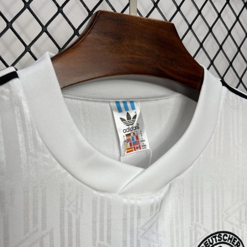 Germany 1990 Home Word Cup Retro Jersey - Image 8