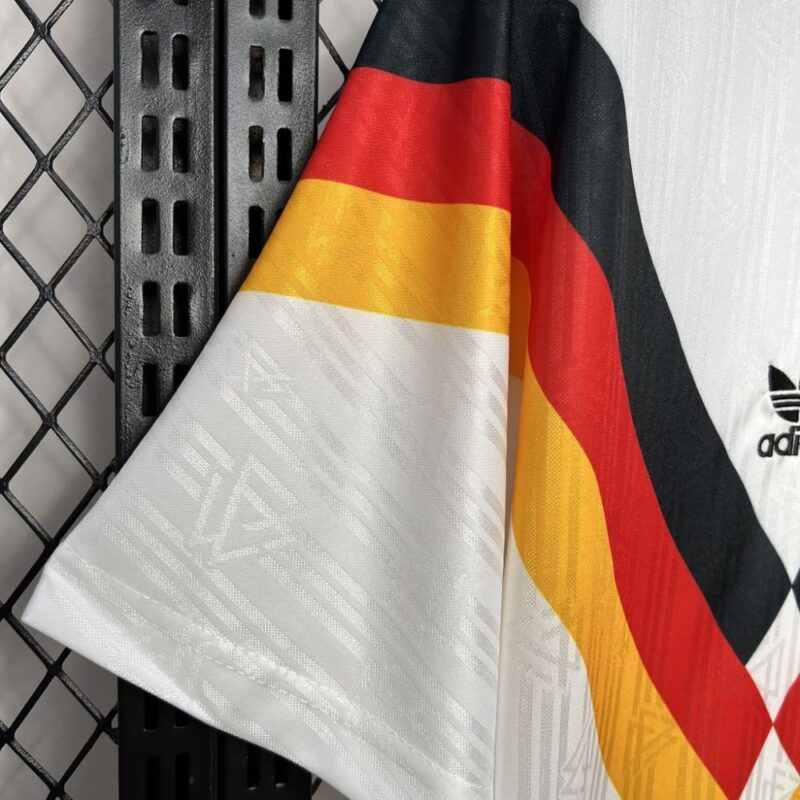 Germany 1990 Home Word Cup Retro Jersey - Image 7