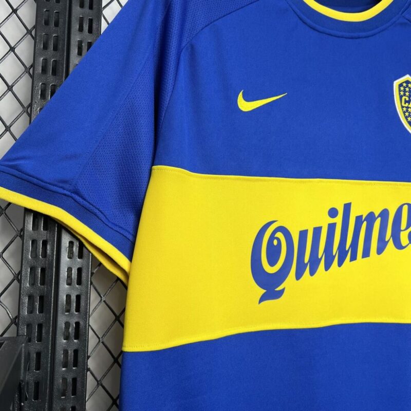 Boca Juniors 2000/2001 Home Retro Jersey - Image 4