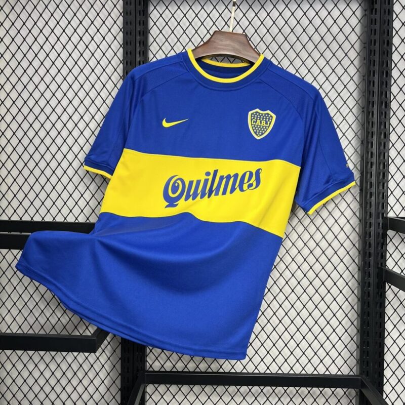 Boca Juniors 2000/2001 Home Retro Jersey