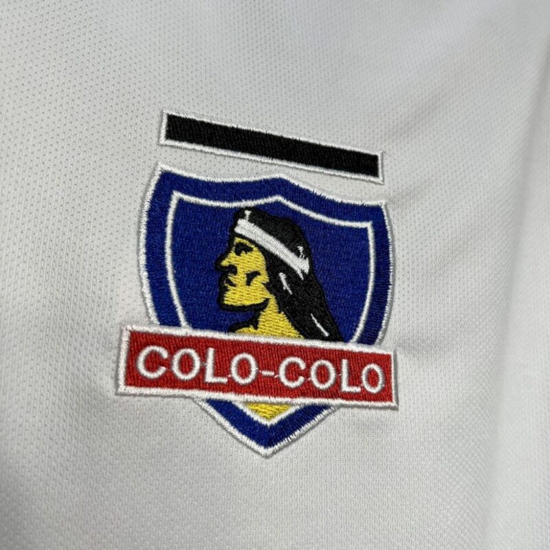 Colo Colo 2006 Home Long Sleeve Retro Jersey - Image 5